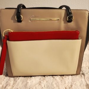 Authentic Anne Klein Handbag w/ Wristlet BNWT